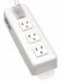Outlet Strip White 8-3/4 in 3 Outlets