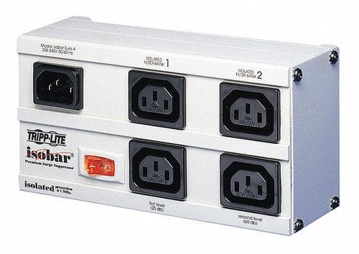 Surge Protector Strip 4 Outlet White