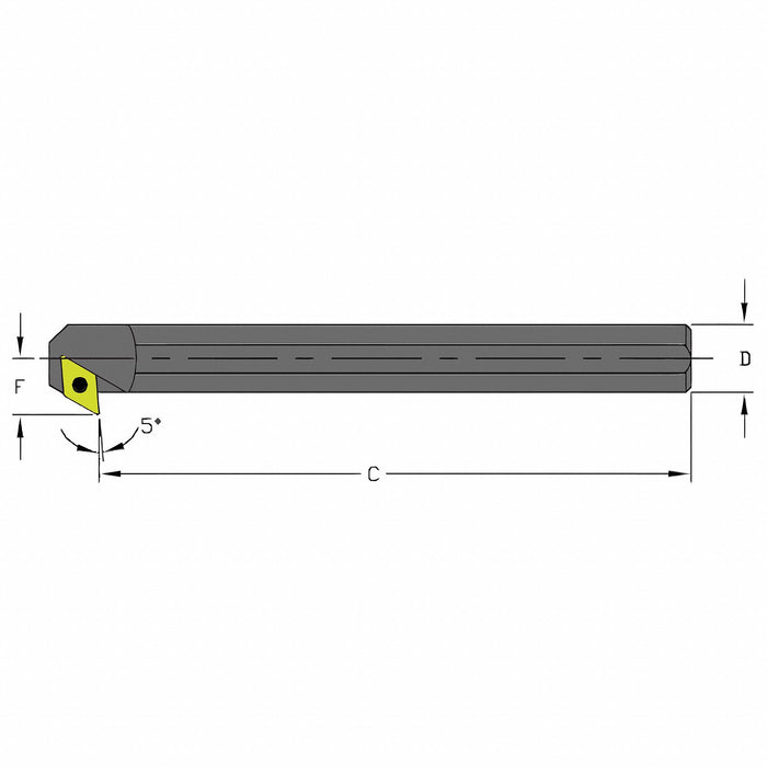 Indexable Boring Bar 1.0500 HSS