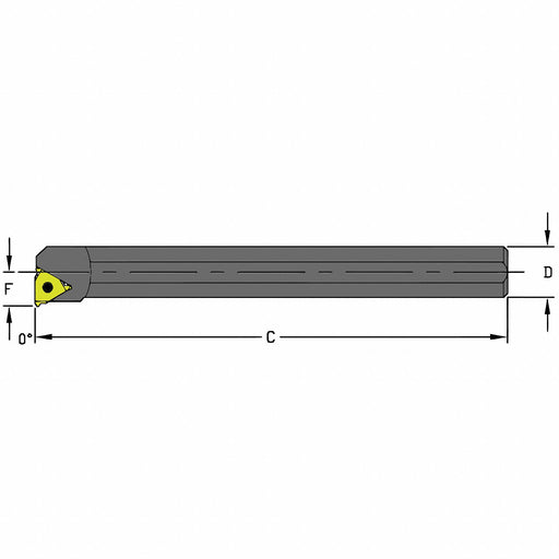 Thread Turning Toolholder A16R LSEL3