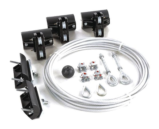 Festoon System Kit 1/4 In Rope L 20 Ft