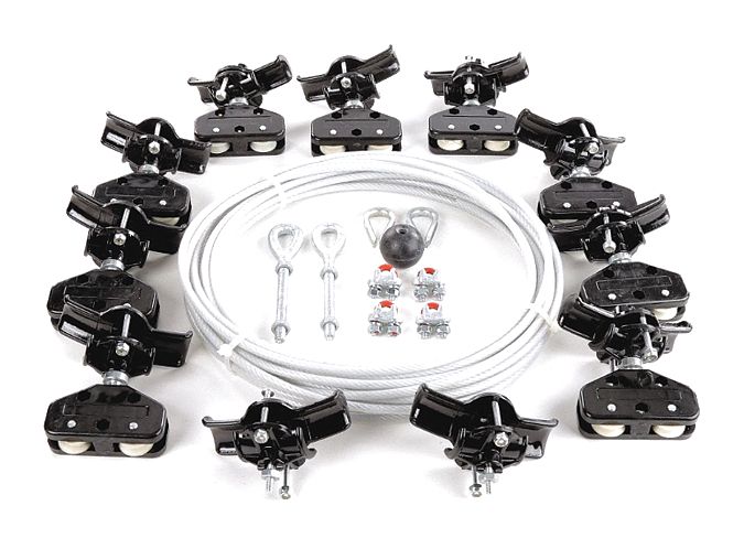 Festoon System Kit L 60 Ft