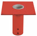 Mounting Base Flush Mount 2000 lb Red