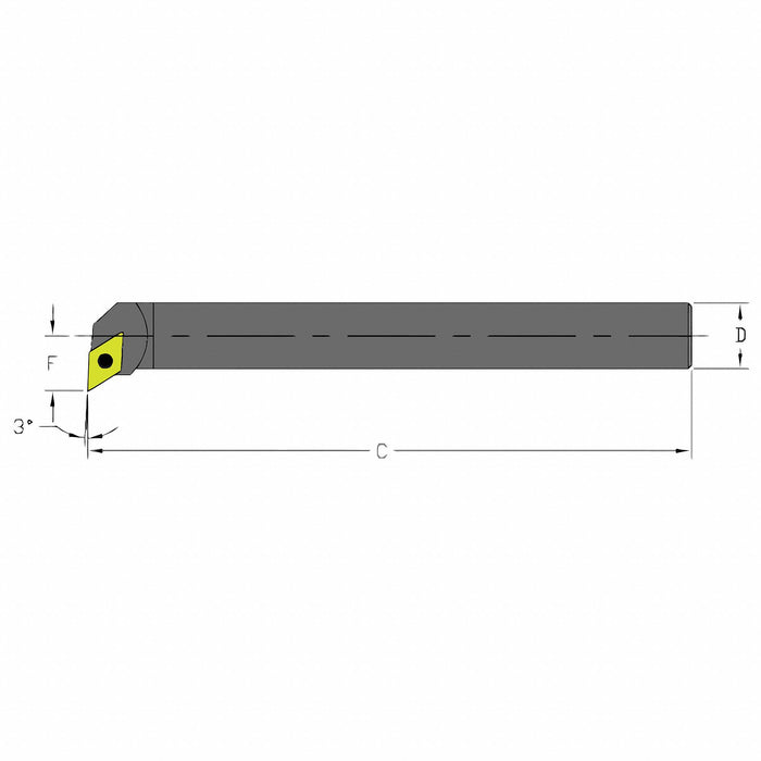 Indexable Boring Bar 1.0500 HSS