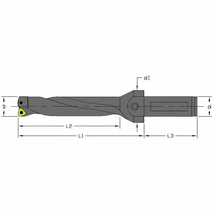 Indexable Insert Drill 5/8 