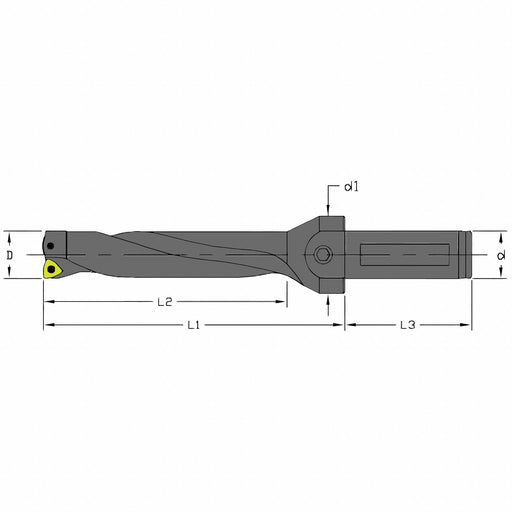 Indexable Insert Drill 1-1/2 