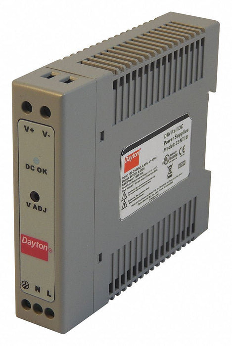 Power Supply DIN Rail 15W 24VDC Plastic