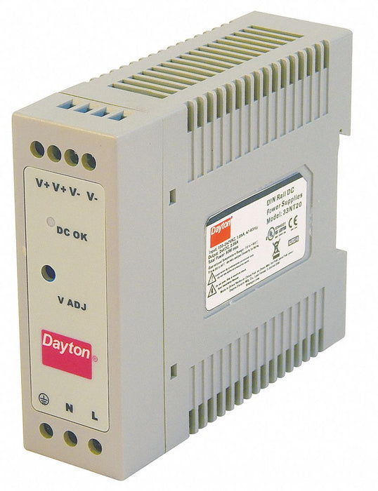 Power Supply DIN Rail 50W 24VDC Plastic