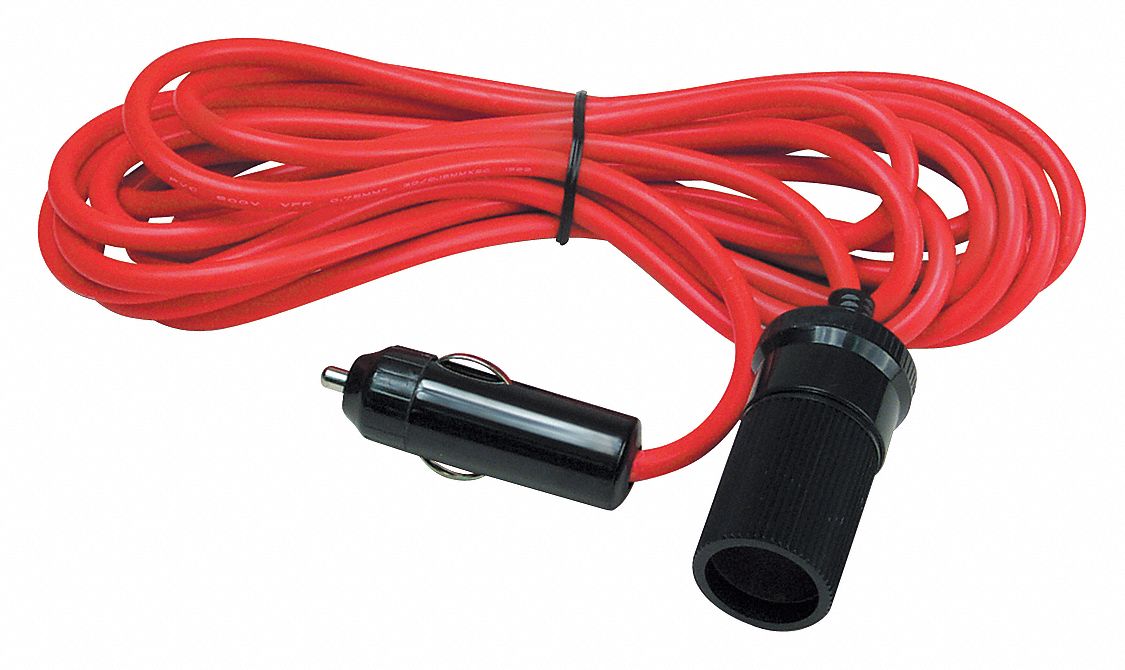 Extension Cord Auto Travel 12V 12 ft.
