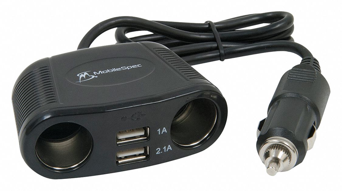 Power Adapter 4 Outlet 10A