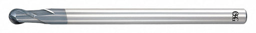 Ball End Mill Single End 0.50mm Carbide