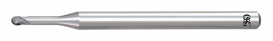Ball End Mill Single End 1.60mm Carbide