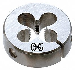 Round Threading Die #12-28 HSS