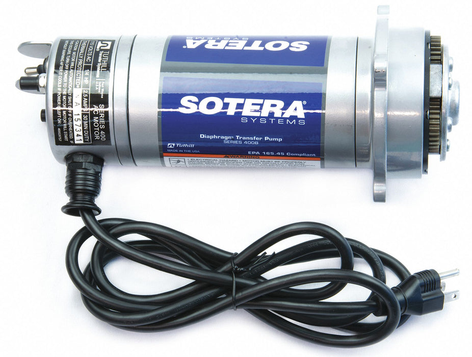 ElectricDrumPumpMotor 2.5A 115VAC 1/4hp