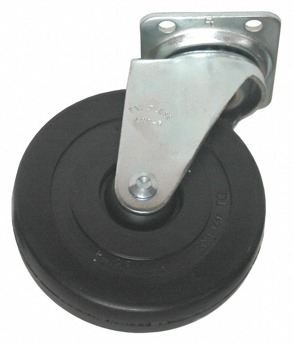 Soft Rubber Swivel Caster 5 In