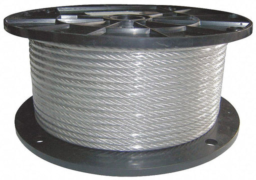 M5806 Wire Rope 500 ft L 1/16 in Dia 96 lb