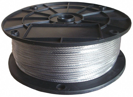 M5756 Wire Rope 250 ft L 1/16 in Dia 96 lb