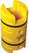 Column Protector Yellow 8inLx8inW LLDPE