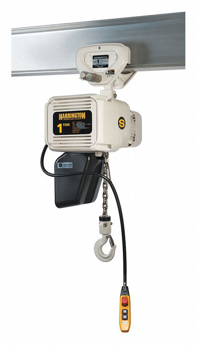 K8895 Electric Chain Hoist 2000 lb cap.