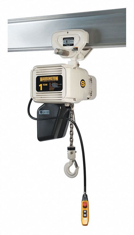 K8895 Electric Chain Hoist 2000 lb cap.