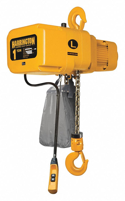 K9144 Air Chain Hoist Pull Cord 2000 lb 10 ft