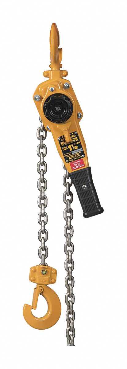 K9295 Lvr Chain Hoist 3000lb 20ft Slip Clutch