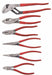 Pliers Set 6 pcs. Plastisol Grips