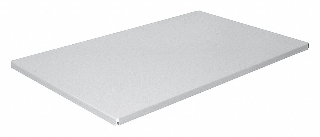 Shelf 36 in W x 18 in D Dove Gray