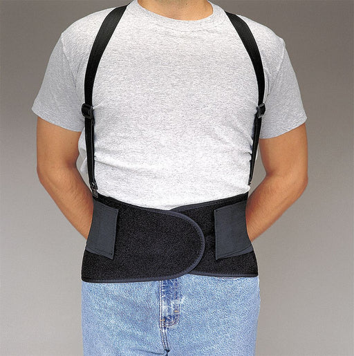 Back Support Black Elastic S