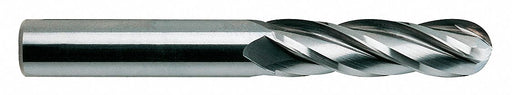 Ball End Mill Single End 1/8 Carbide