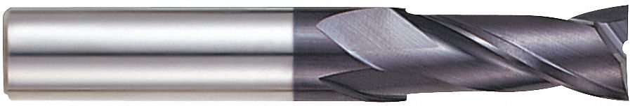 Sq. End Mill Single End Carb 3/16 