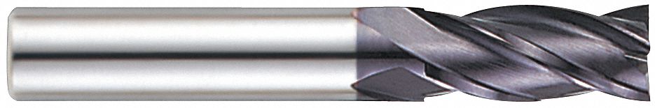 Sq. End Mill Single End Carb 3/16 