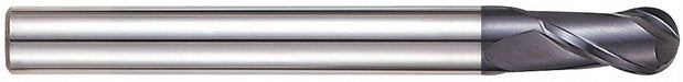 Ball End Mill Single End 1/8 Carbide