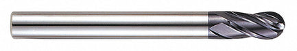 Ball End Mill Single End 3/8 Carbide