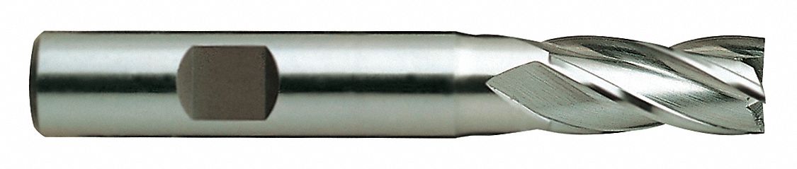 Sq. End Mill Single End HSS 5/8 