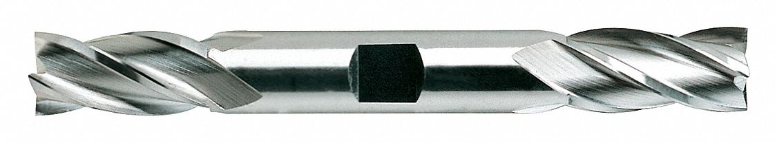 Sq. End Mill Double End HSS 3/16 