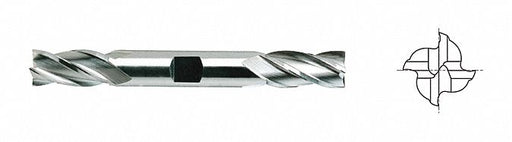 Sq. End Mill Double End HSS 9/32 