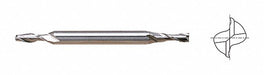 Sq. End Mill Double End HSS 3/32 