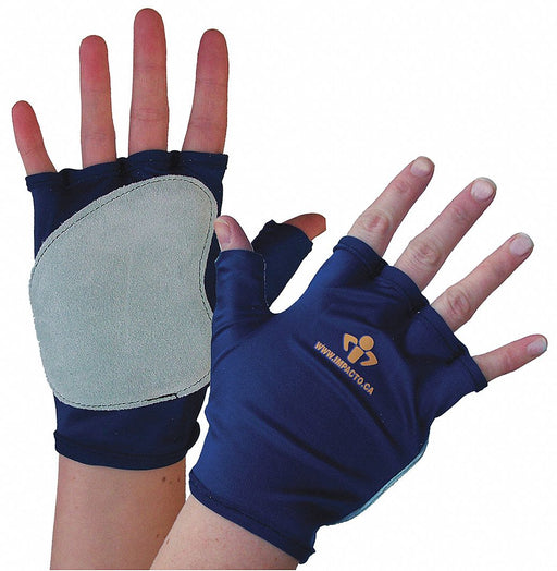 Impact Gloves S Bl/Gr GrainLeather Right