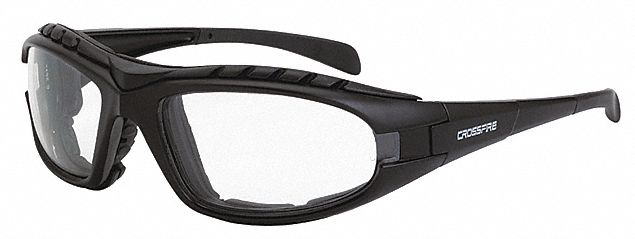 Safety Glasses Clear Black