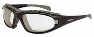 SafetyGlasses LightGray Anti-Fog Black