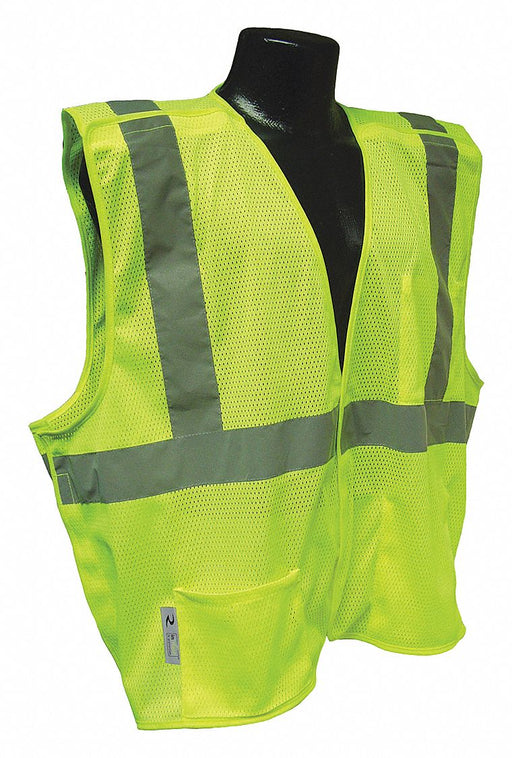 K9328 High Visibility Vest 2XL Green 30in. HL