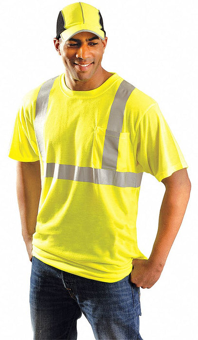 H9261 T-Shirt L Fit 44 in Yellow Polyester