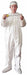 Collared Coverall Elastic White L PK25