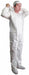 Hooded Coverall Elastic White L PK25