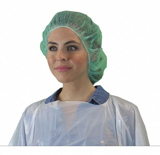 Bouffant Cap 24in Green PP PK1000