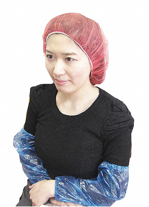 Bouffant Cap 21in Red PP PK1000