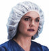 Bouffant Cap 21in White PP PK1000