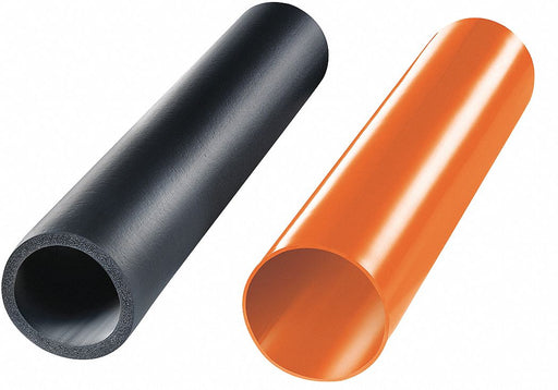 Conveyor Roller Cover PVC Orng 60 in L