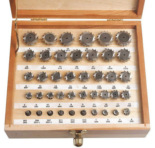 Keyseat Cutter Set 41 pc HSS Stag